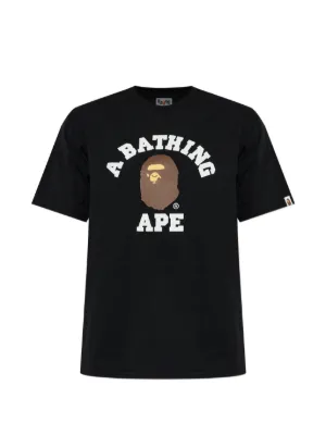 A BATHING APE Tシャツ ブラック XL A BATHING APE® グラフィック Tシャツ | ブラック | FARFETCH JP
