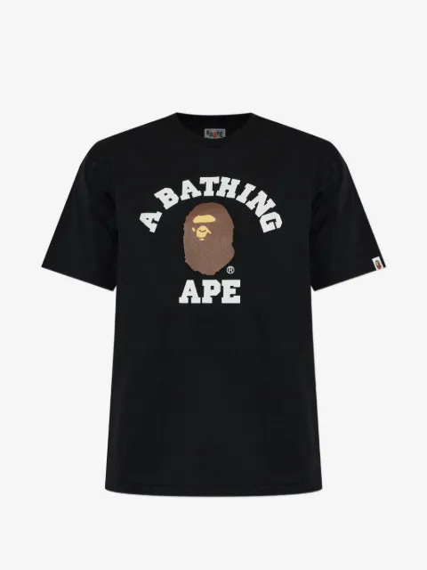 A BATHING APE® t-shirt à logo imprimé