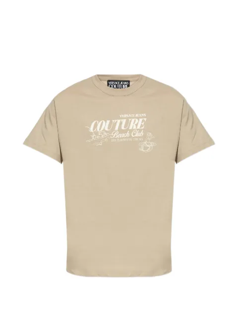 Versace Jeans Couture playera con motivo gráfico