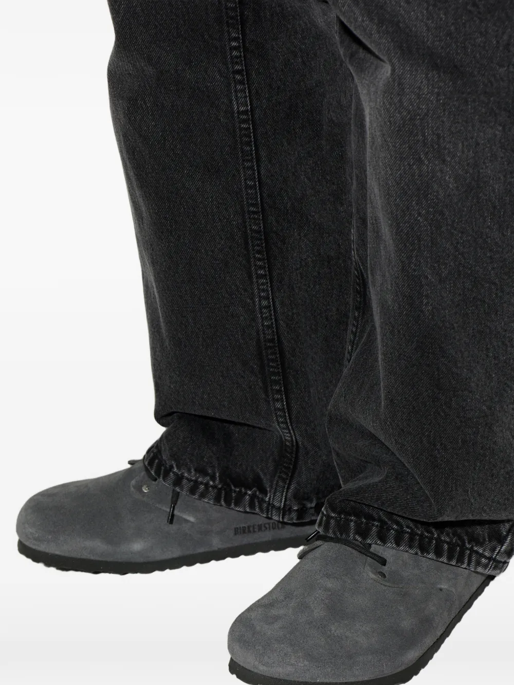 Birkenstock Maine suède sneakers Grijs