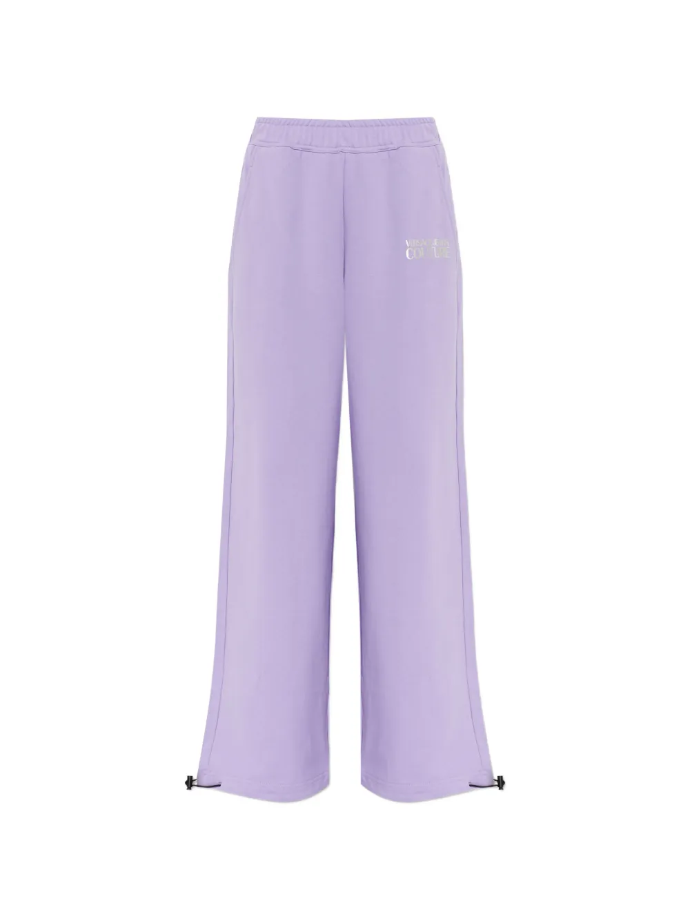 Versace Jeans Couture logo drawstring trousers - Viola