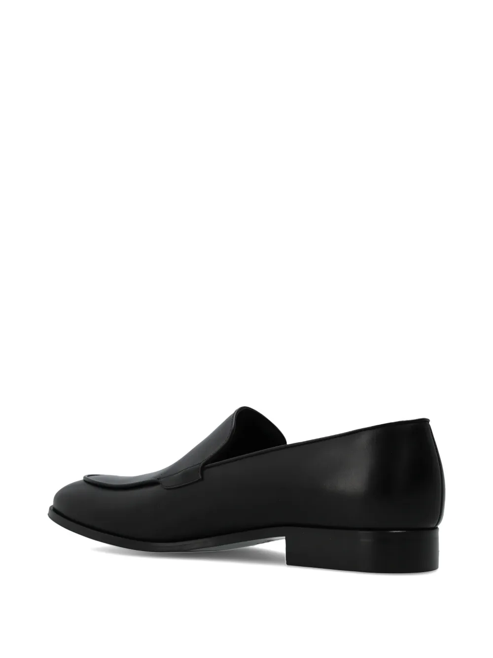 Fabi Leren loafers Zwart