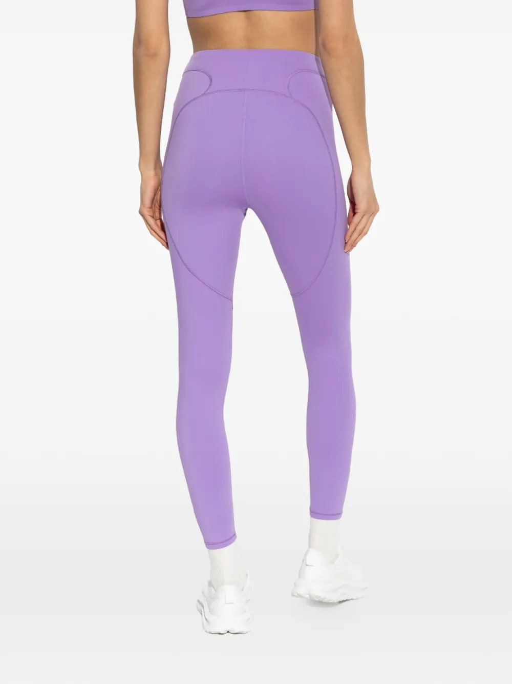 adidas by Stella McCartney Trainingslegging met afwerking Paars