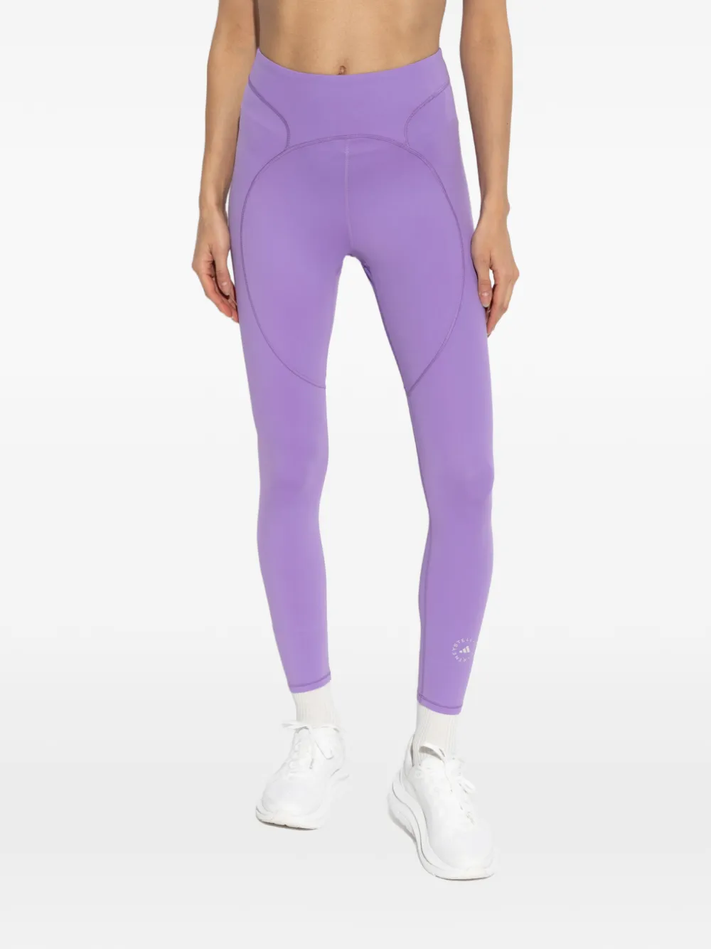 adidas by Stella McCartney Trainingslegging met afwerking Paars