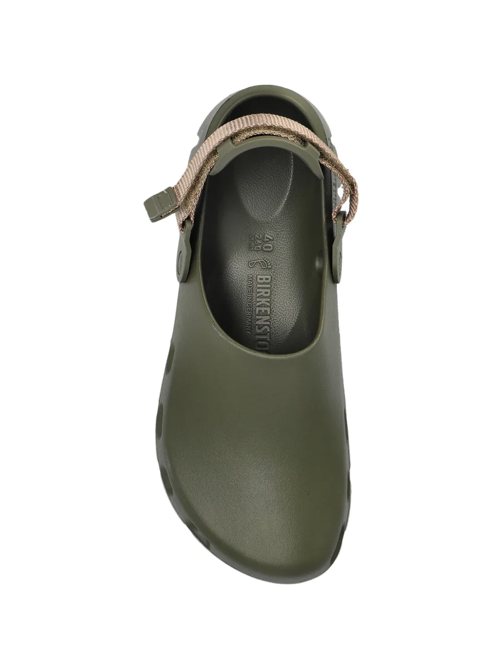 Birkenstock Birki Flow TEX strap clogs Groen