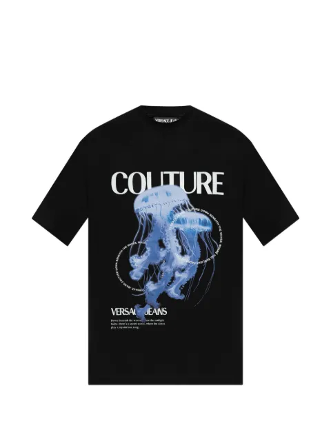 Versace Jeans Couture jellyfish print T-shirt