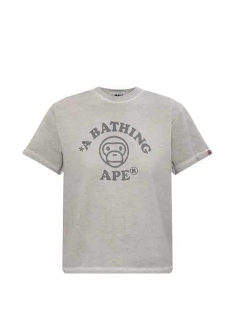 A BATHING APE® 로고 프린트 티셔츠
