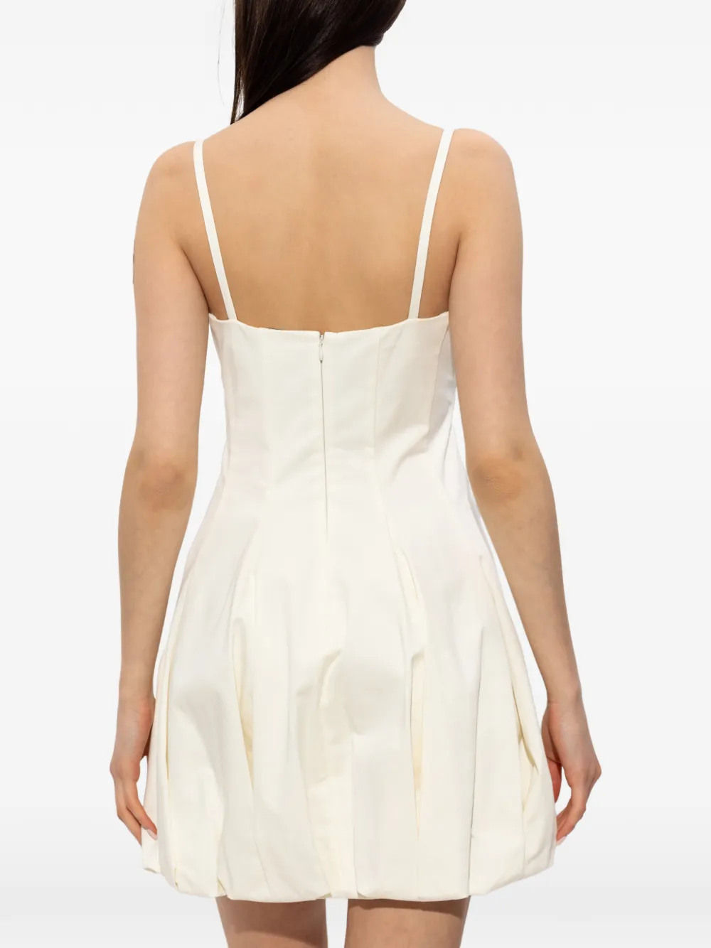 Versace Jeans Couture Bra Pearl mini-jurk Wit