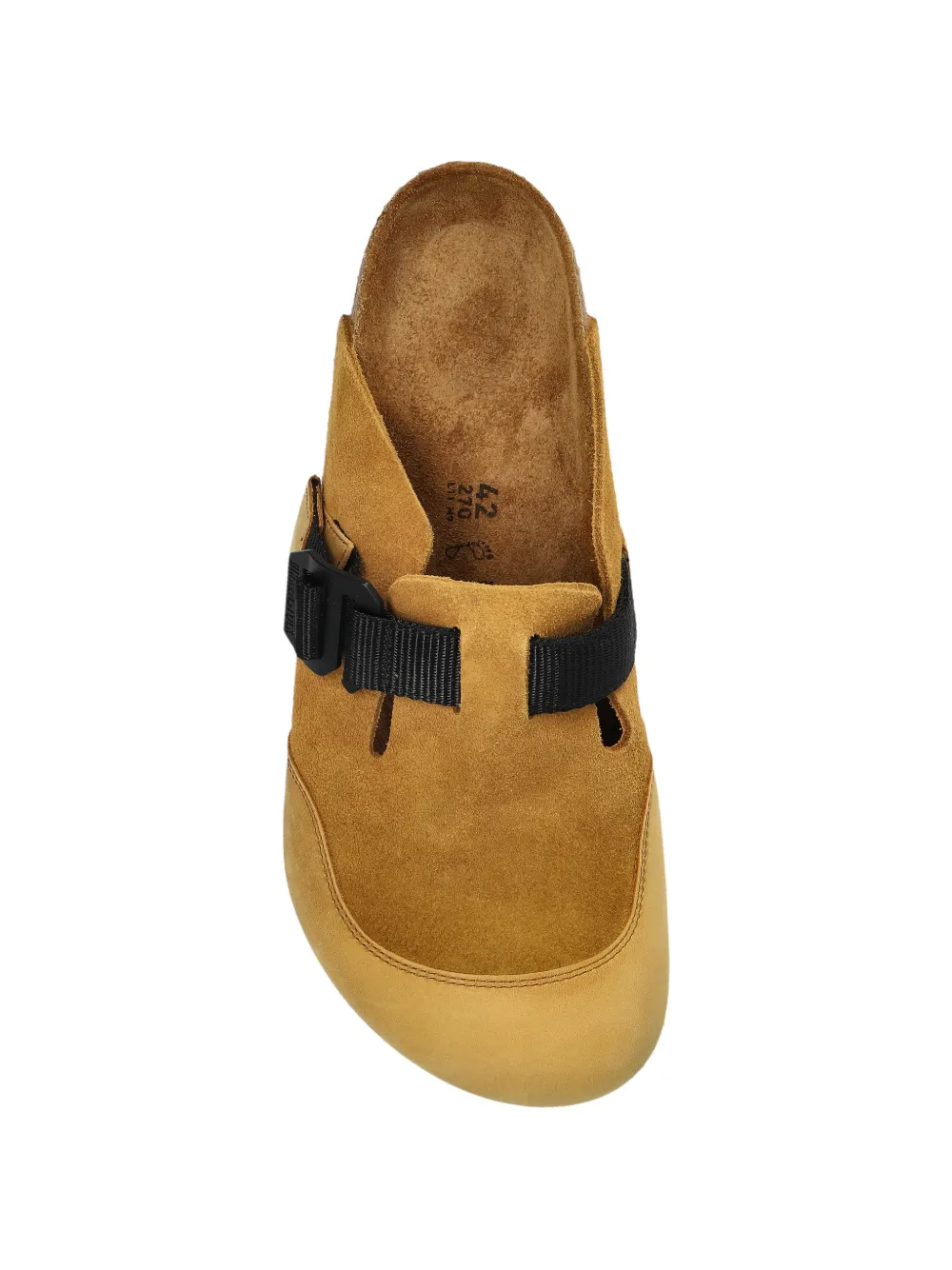 Birkenstock Boston Nova suede clogs Beige