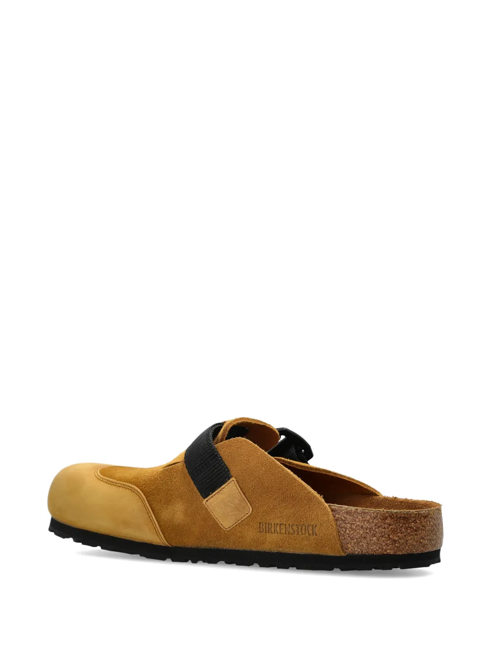 Birkenstock Boston Nova suede clogs Beige
