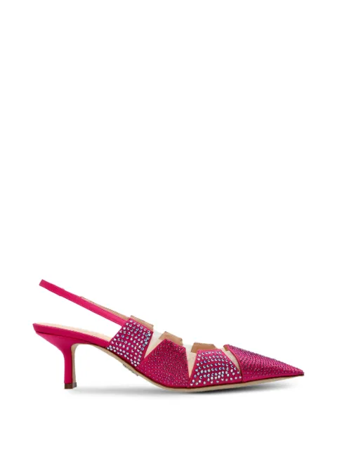 Rodo embellished heeled pumps