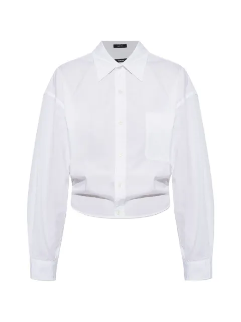 R13 cropped shirt