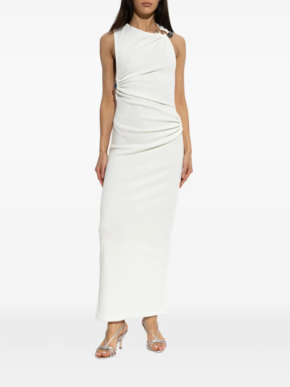 Christopher Esber Callissto Trinity maxi-jurk Wit