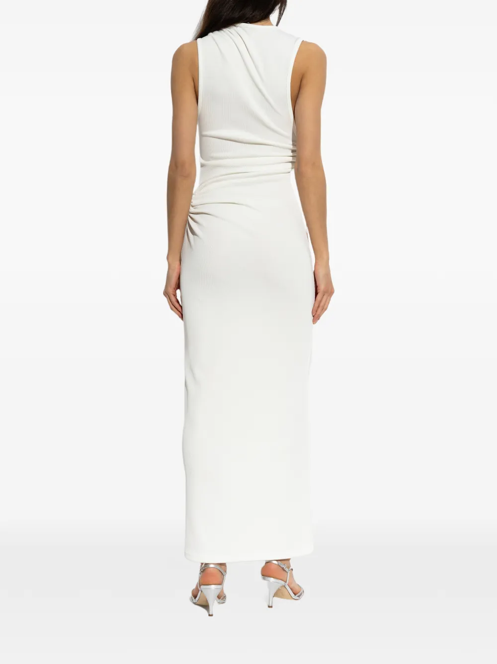 Christopher Esber Callissto Trinity maxi-jurk Wit