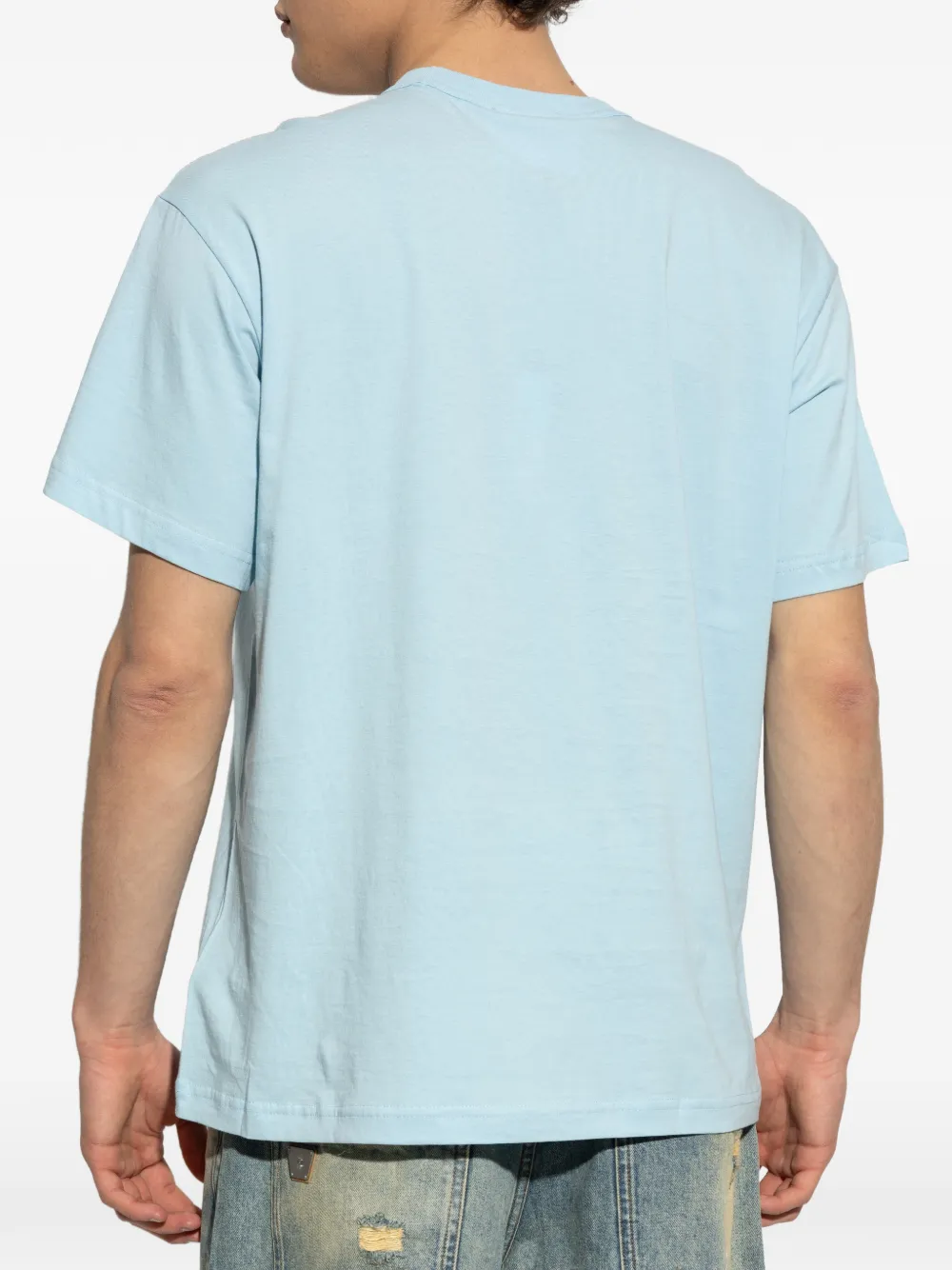 Versace Jeans Couture T-shirt met print Blauw