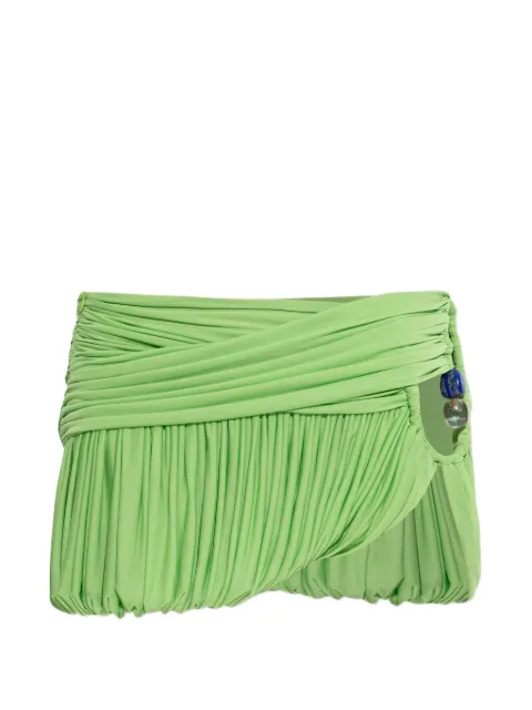 Christopher Esber draped beaded skirt