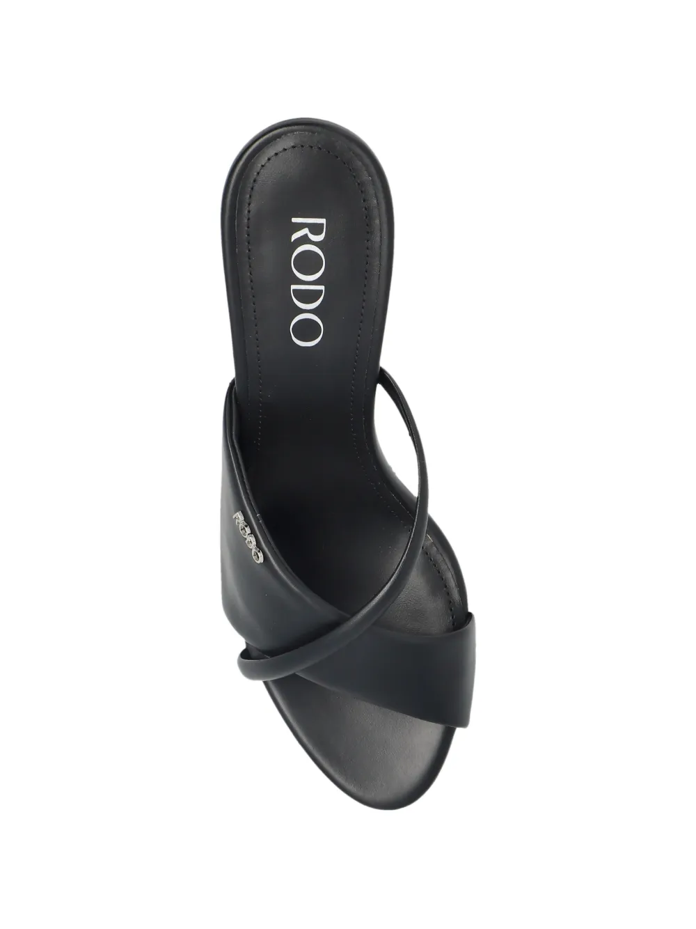 Rodo Leren muiltjes Zwart