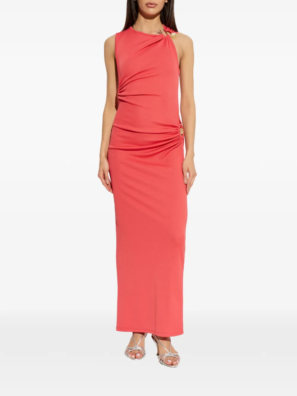 Christopher Esber Callissto Trinity maxi-jurk Rood