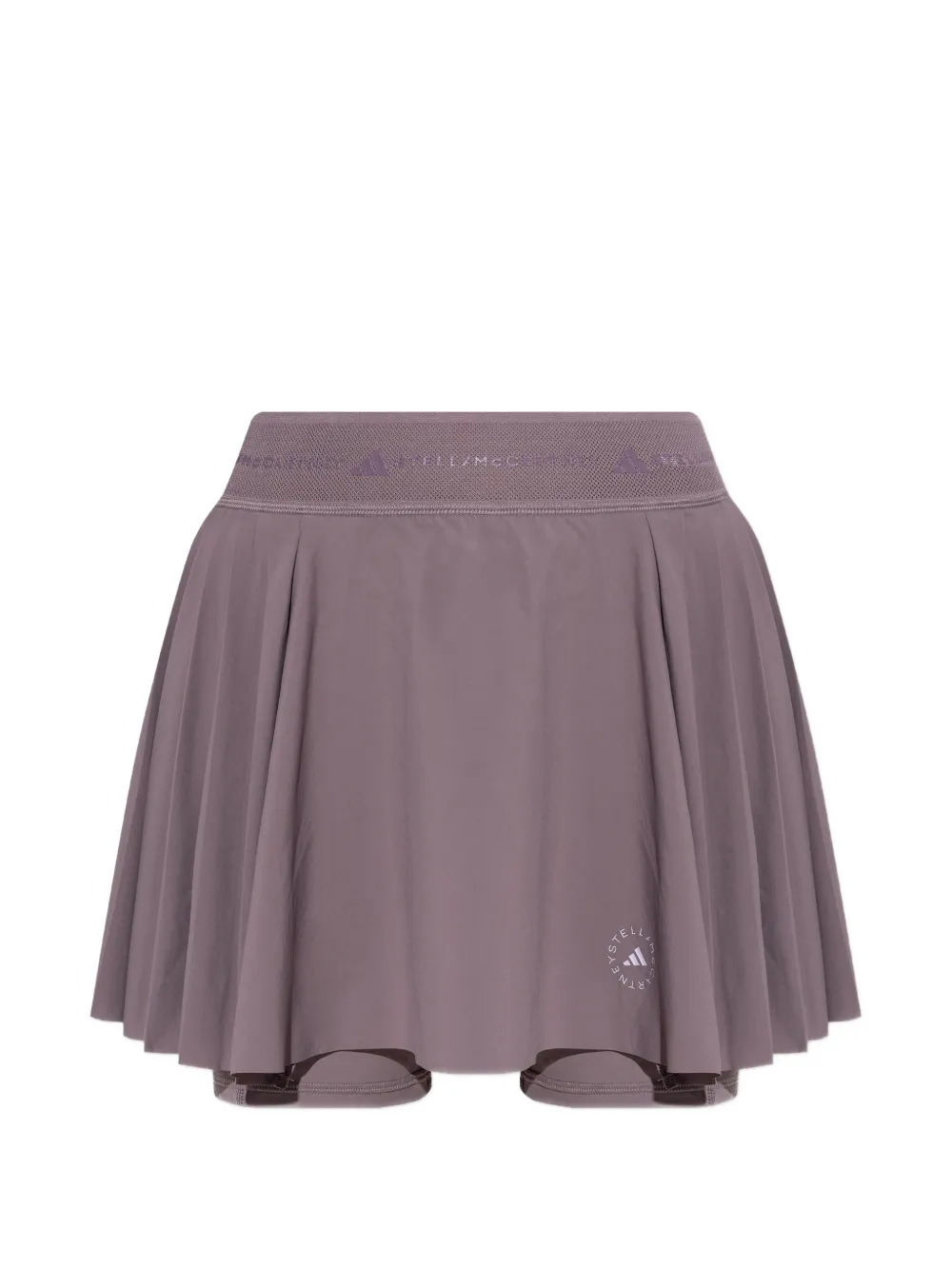 adidas by Stella McCartney Shorts stile miniGonna con pieghe - Viola