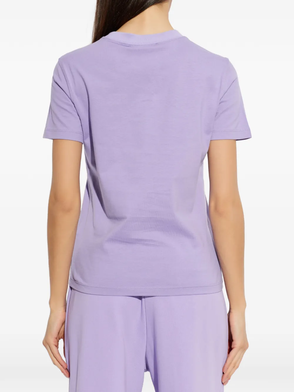 Versace Jeans Couture T-shirt met grafische print Paars