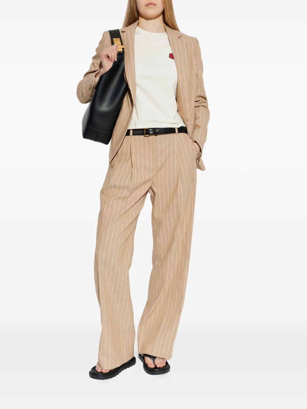 PS Paul Smith Blazer met krijtstreep Beige