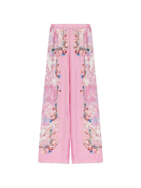 Versace Jeans Couture floral print trousers