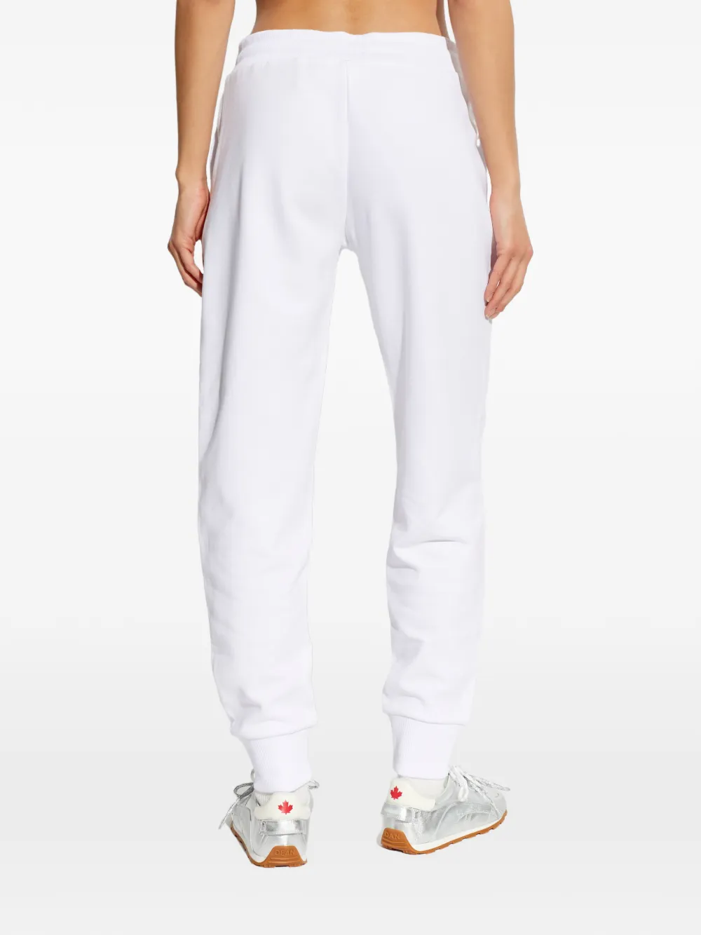 Versace Jeans Couture Broek met trekkoord Wit