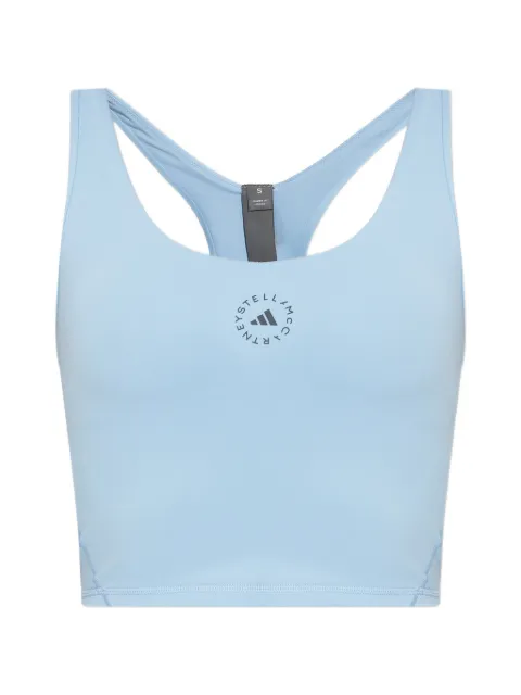 adidas by Stella McCartney logo racerback tank top