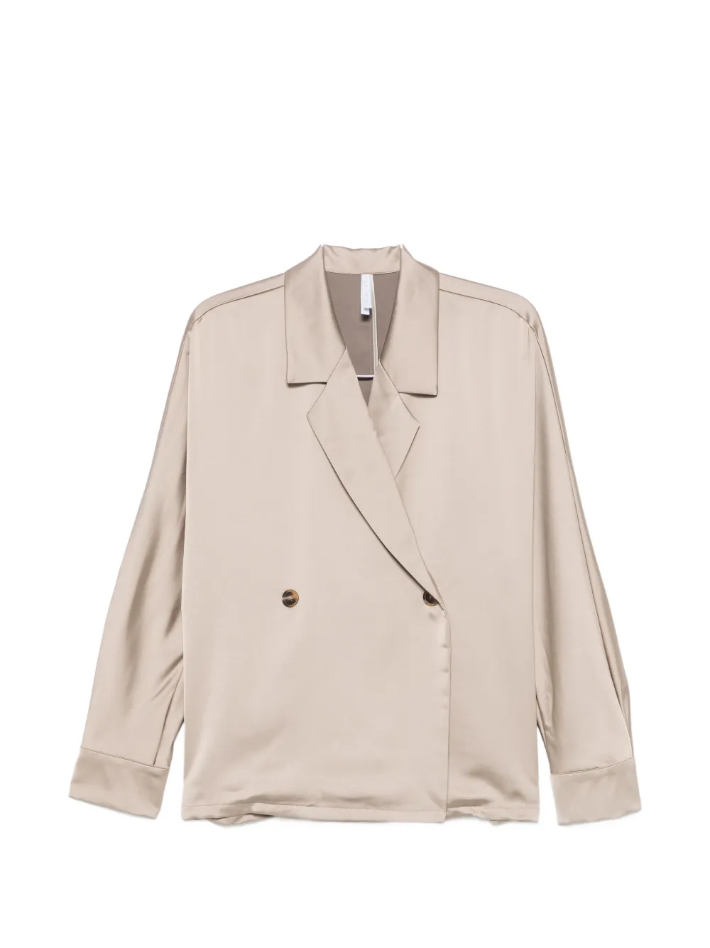 Imperial Double-breasted Jacket In Neutral