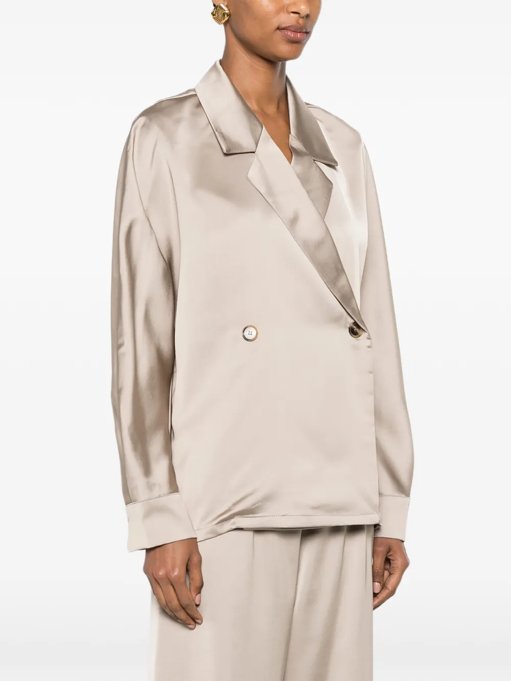  Imperial Chaqueta Con Doble Botonadura - Neutro 
