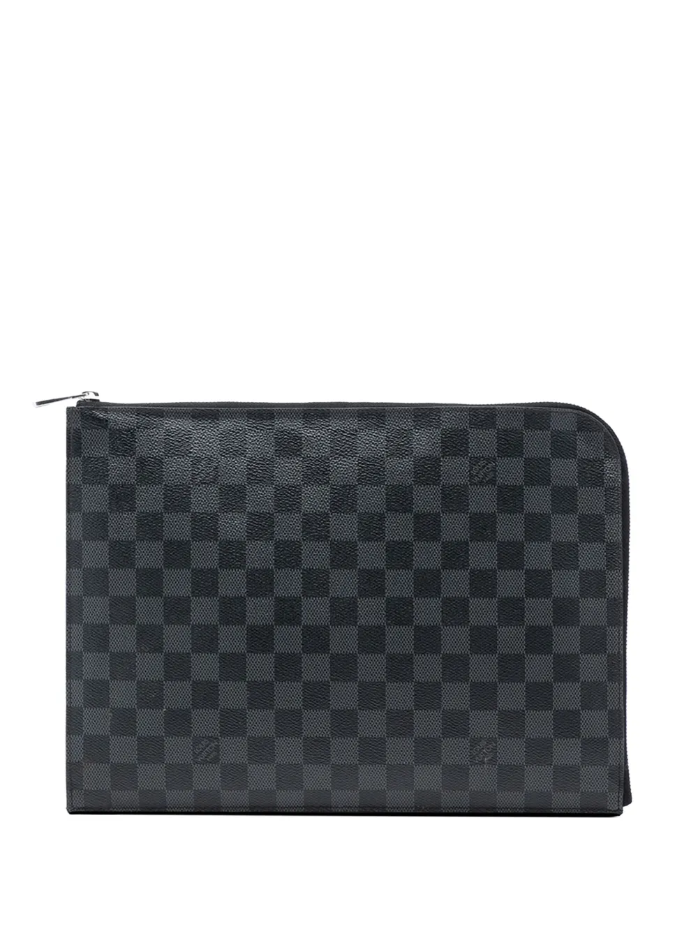 Louis Vuitton Pre-Owned 2017 Damier Graphite Pochette Jour GM clutch bag - Nero