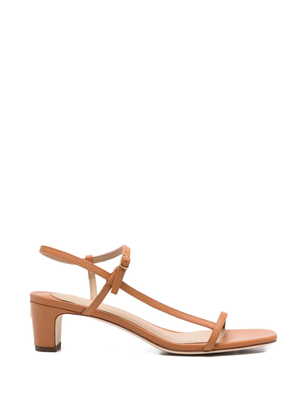 Lauren Ralph Lauren Lainee strappy leather sandals - Marrone