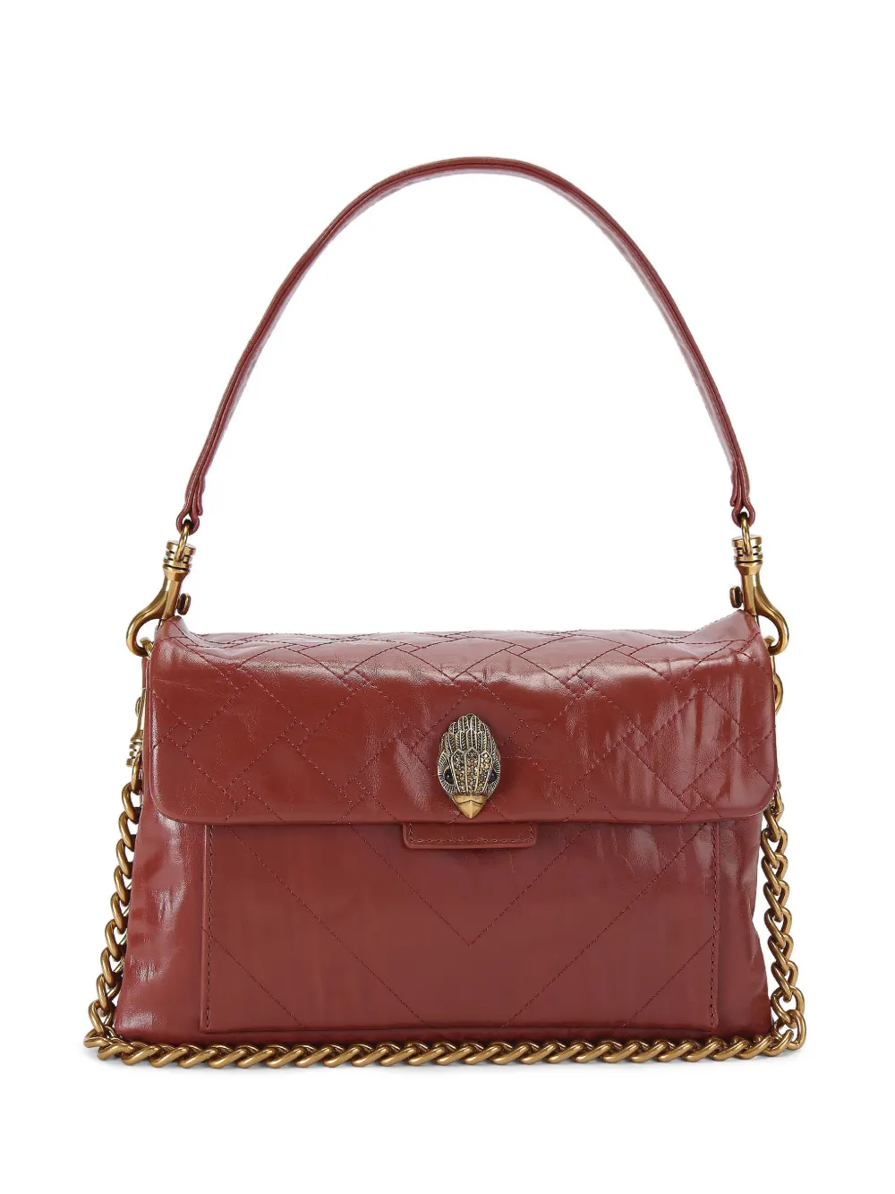 Kurt Geiger London Borsa a spalla Celia trapuntata - Rosso