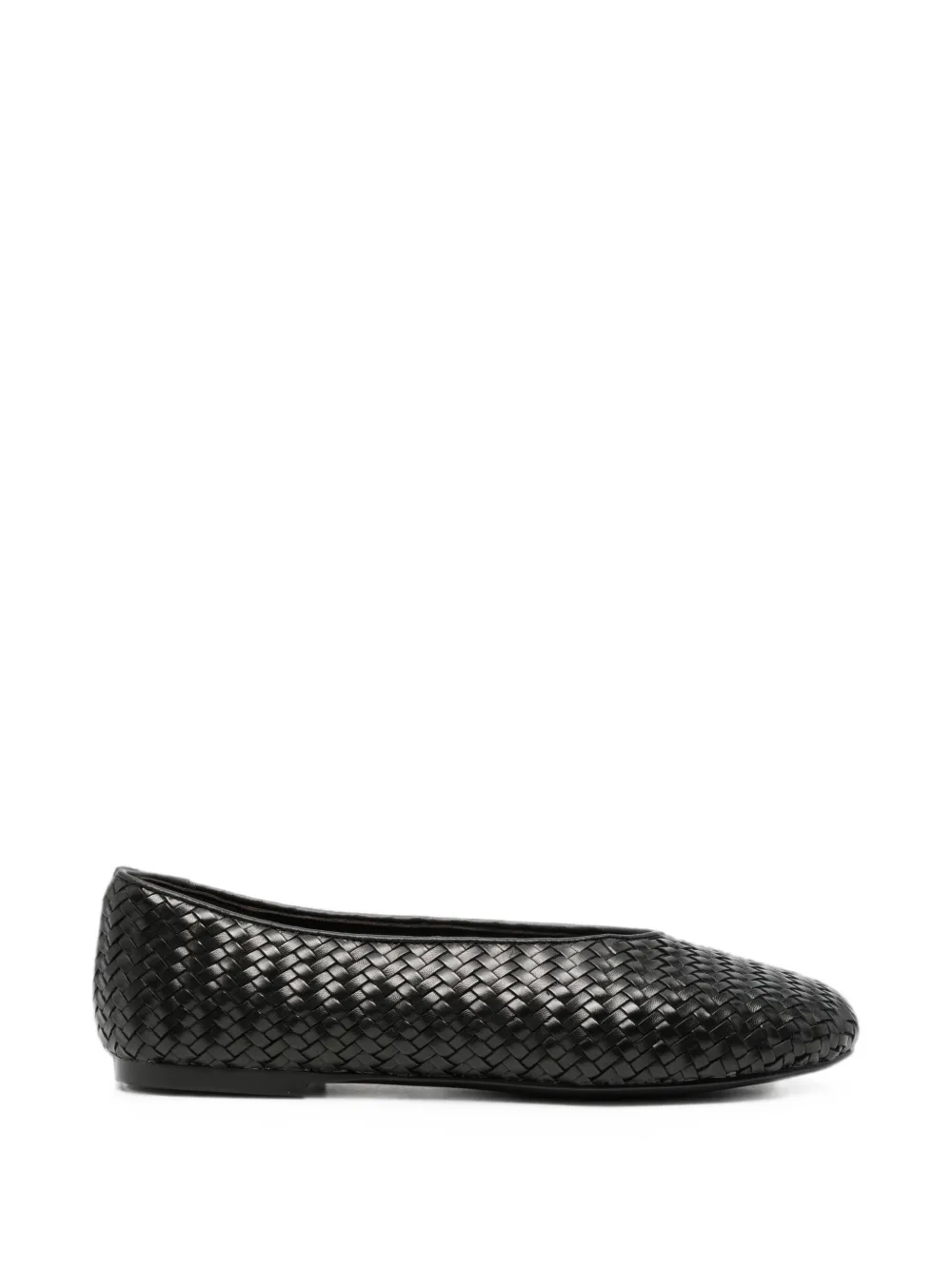 ADRIANNA FERETTI woven ballet flats - Nero