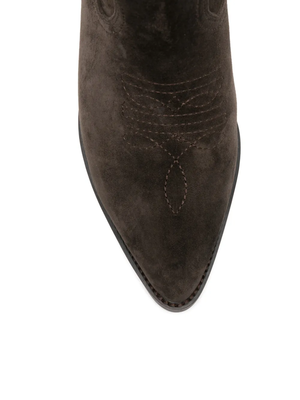 ADRIANNA FERETTI Suède cowboylaarzen Bruin