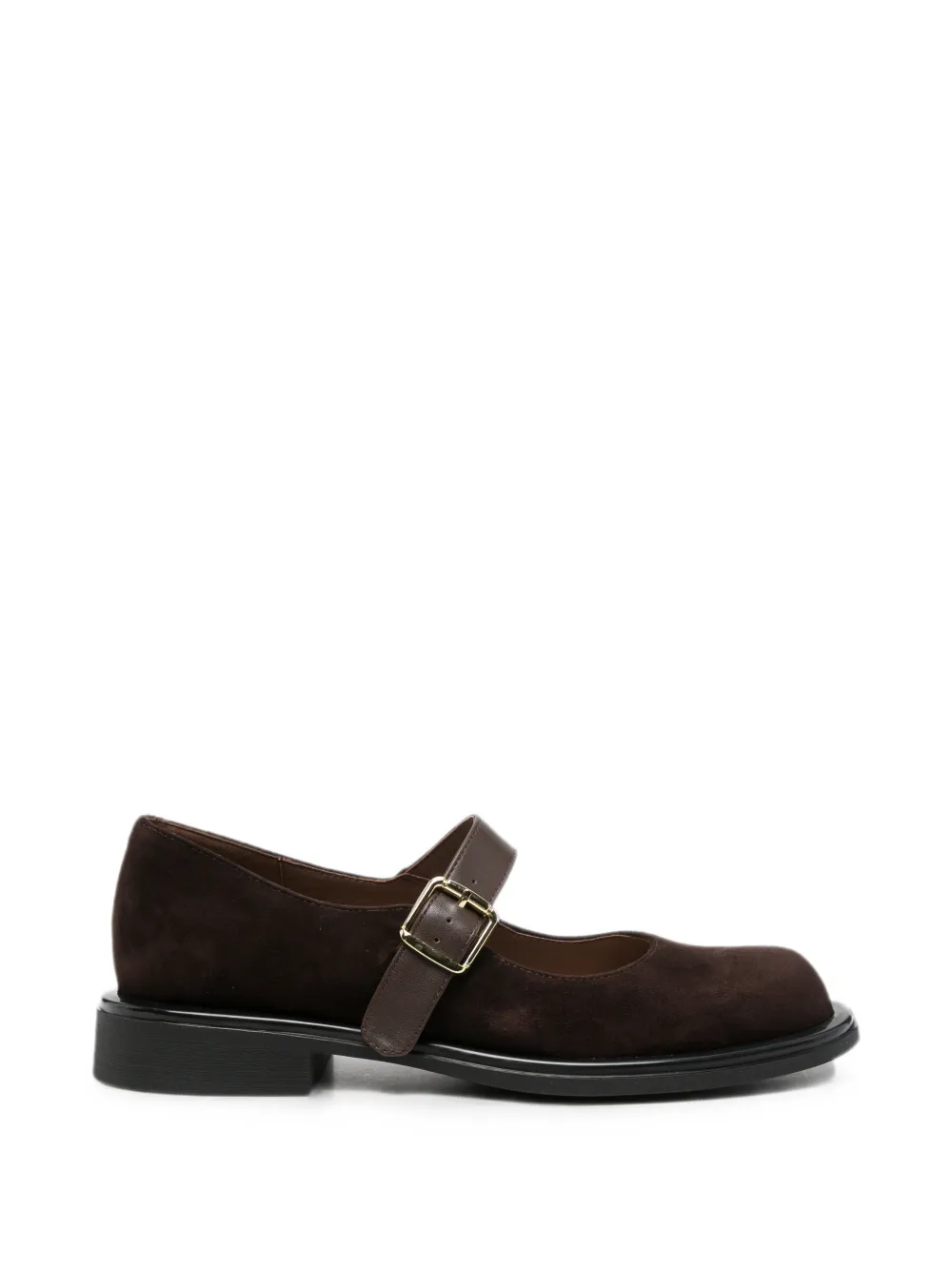 ADRIANNA FERETTI Bumper pumps met gespsluiting Bruin