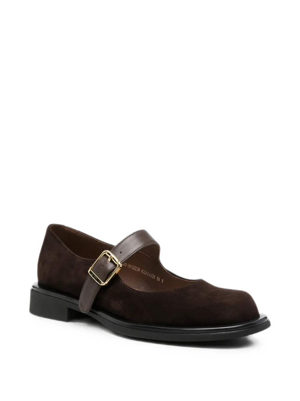ADRIANNA FERETTI Bumper pumps met gespsluiting Bruin