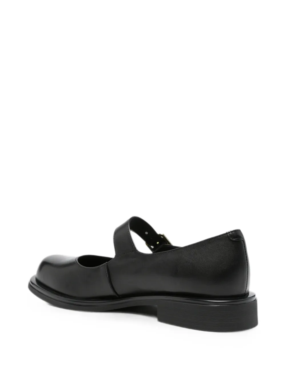 ADRIANNA FERETTI buckle-strap leather pumps Zwart