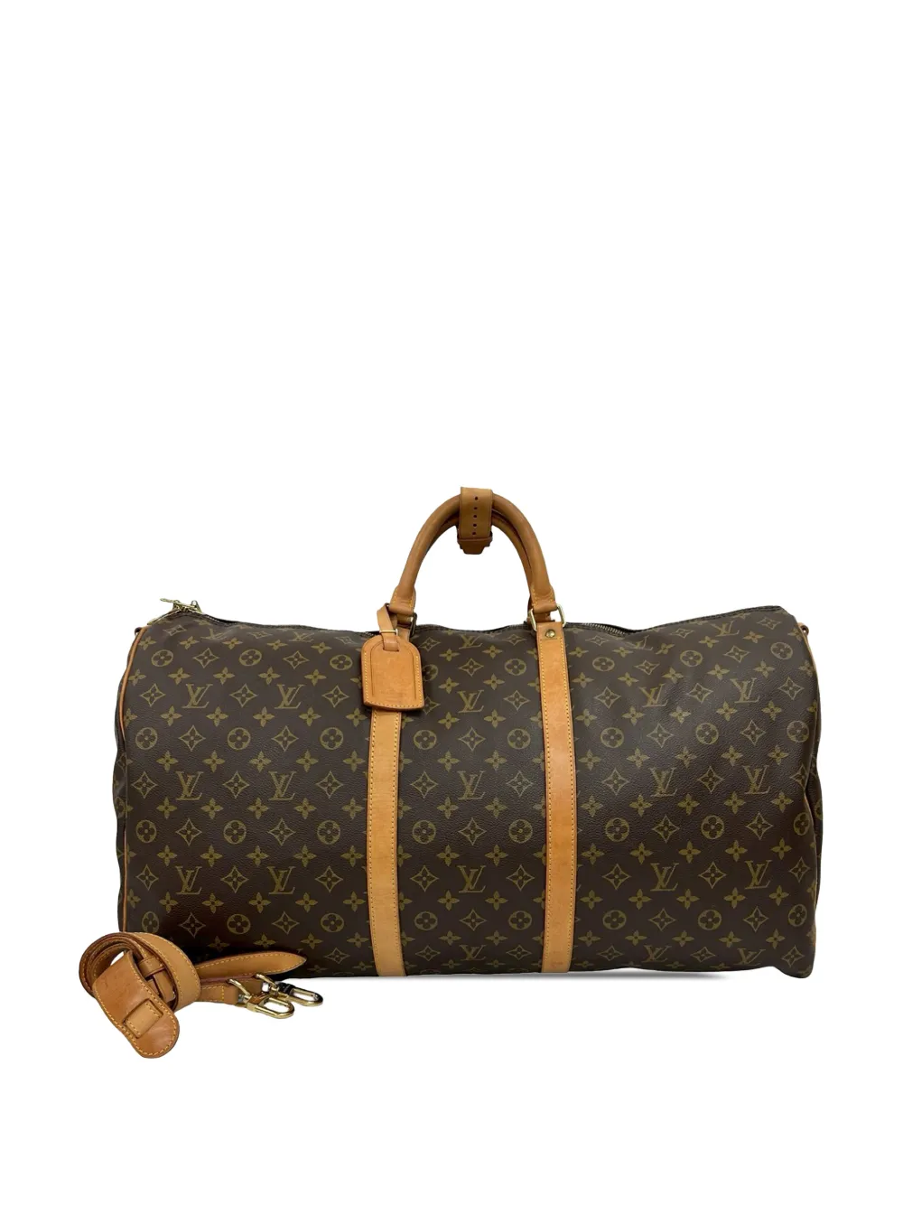 Louis Vuitton Pre-Owned 1996 Monogram Keepall Bandouliere 60 travel bag - Marrone