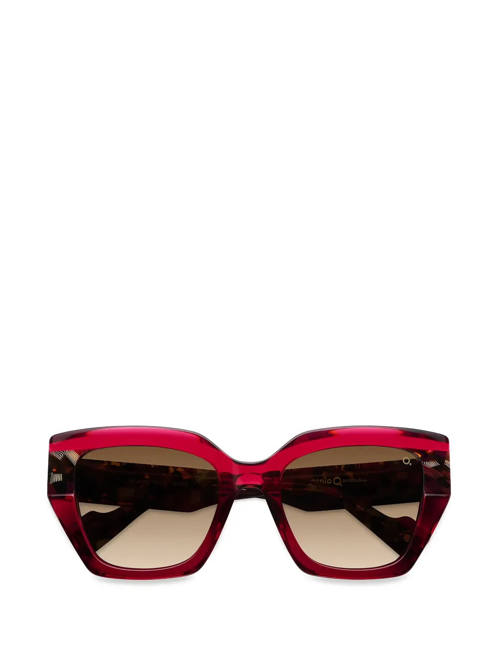 Etnia Barcelona Mambo geometric sunglasses - Rosso