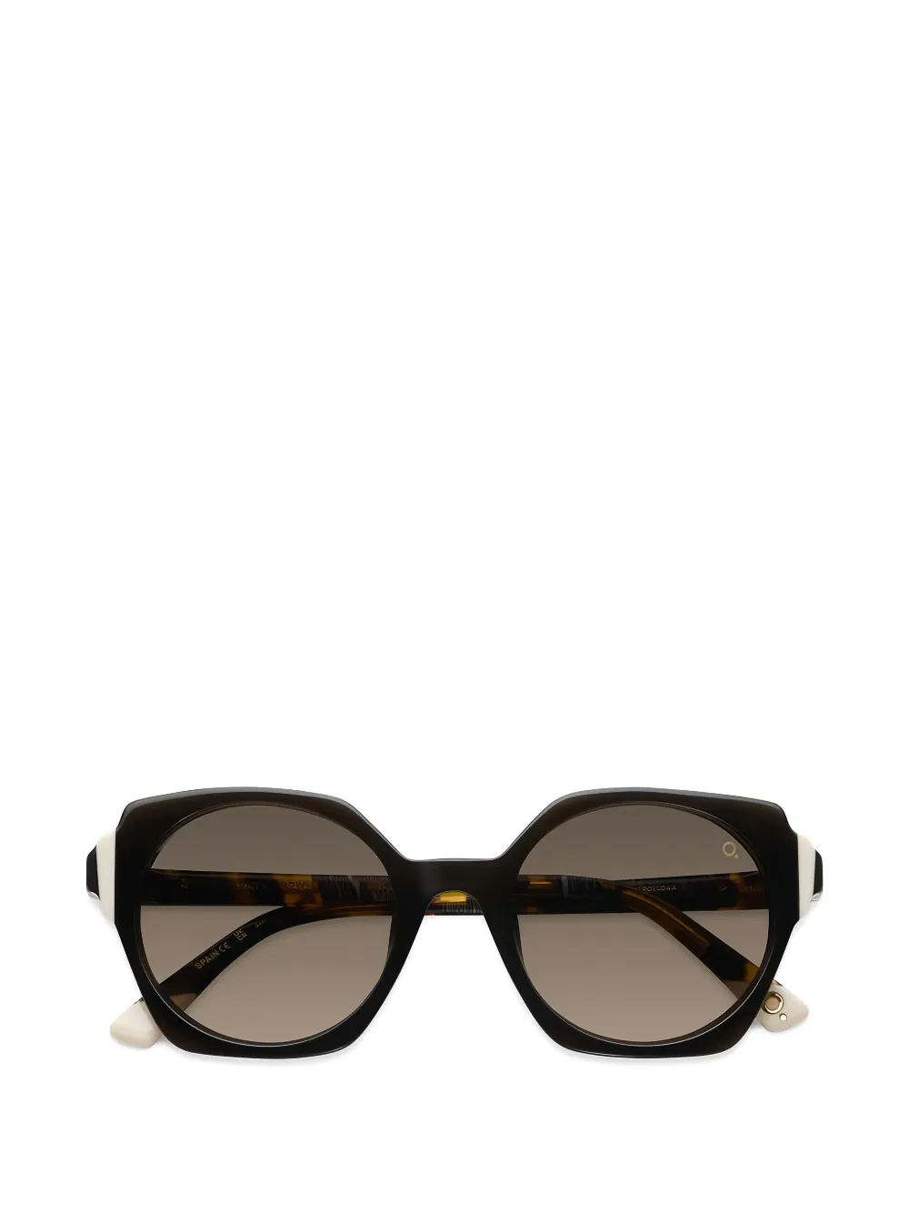 Etnia Barcelona Sants round-frame sunglasses - Marrone