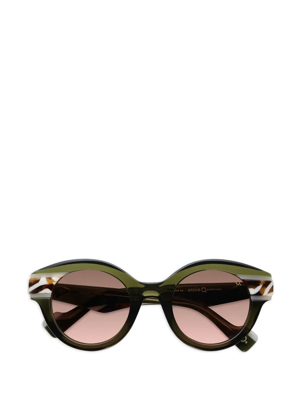 Etnia Barcelona Mambo round-frame sunglasses - Verde