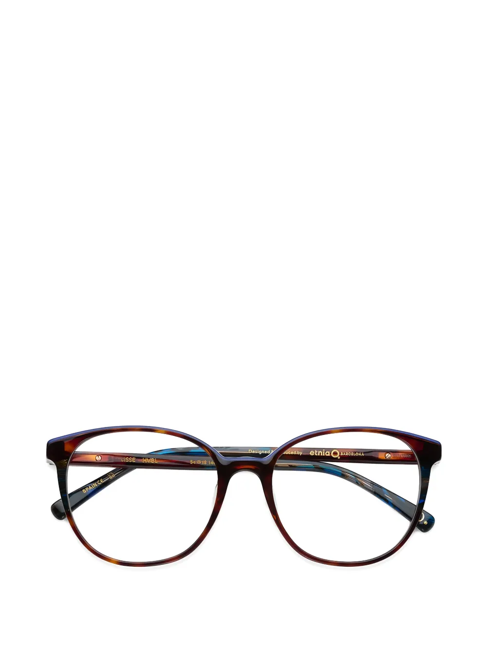Etnia Barcelona Lisse round-frame glasses - Marrone