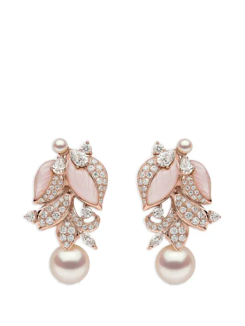 Yoko London Pearl Gemstone Earrings
