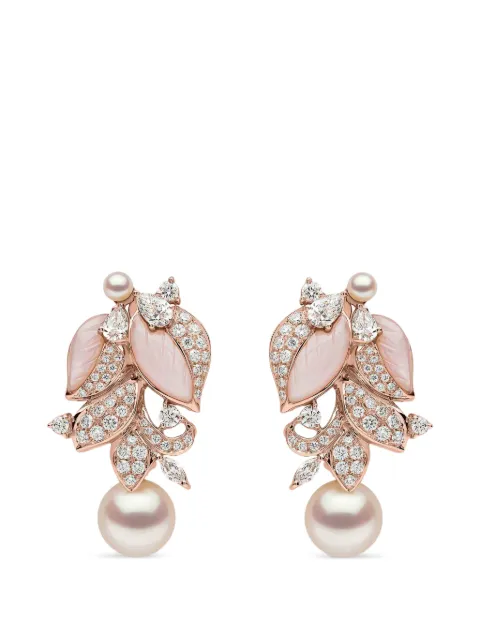 Yoko London Pearl Gemstone Earrings