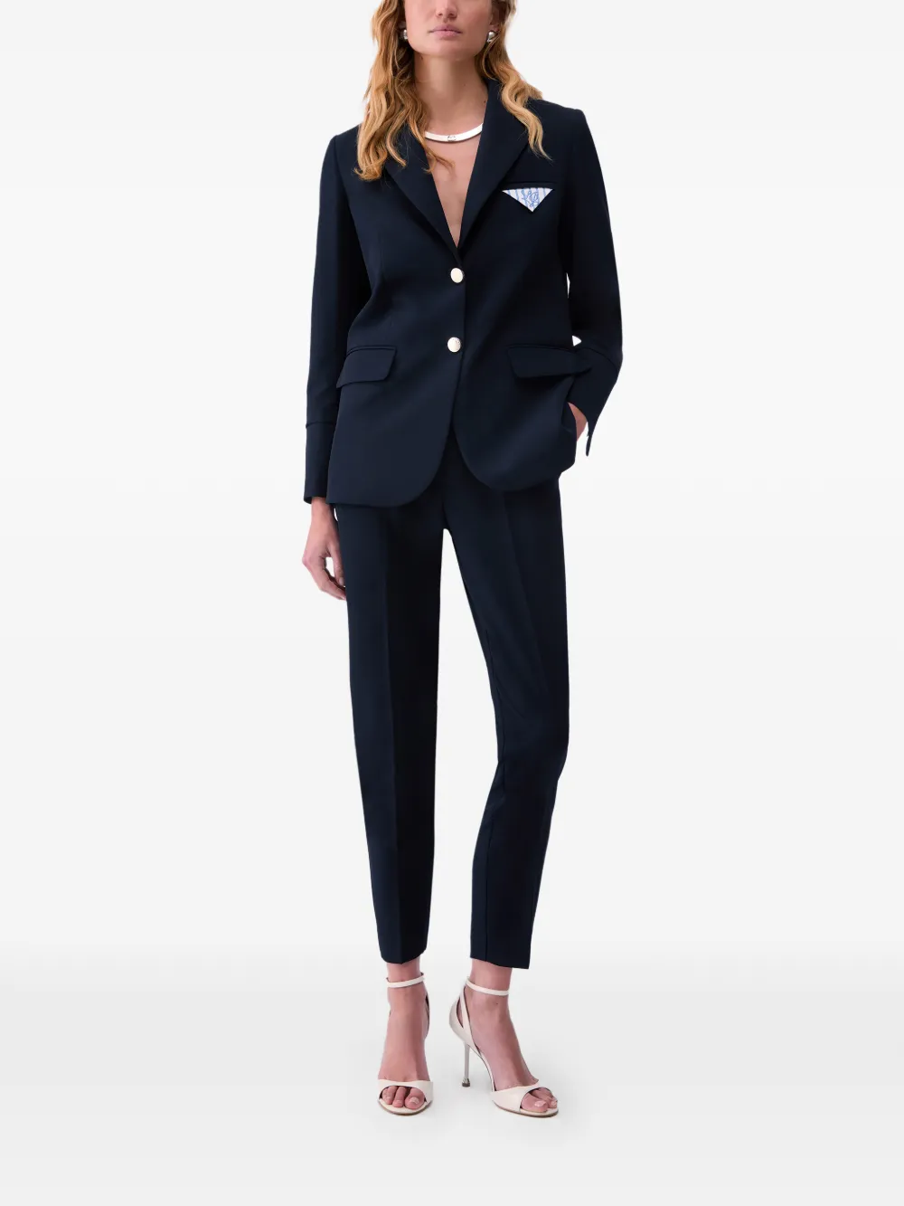  Liu Jo Single-breasted Regular-fit Blazer - Blue 