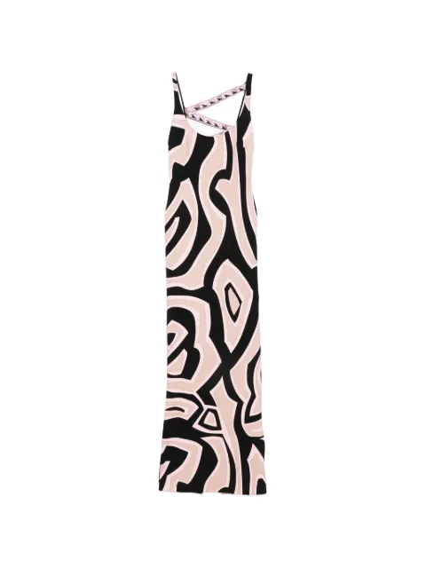 PUCCI scoop-neck maxi dress