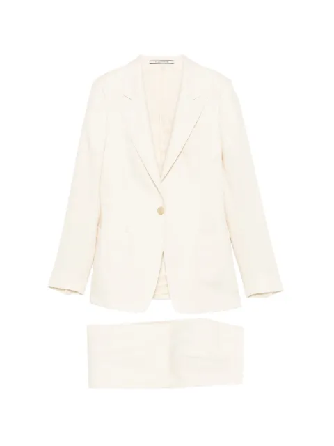 Tagliatore single-breasted linen suits 