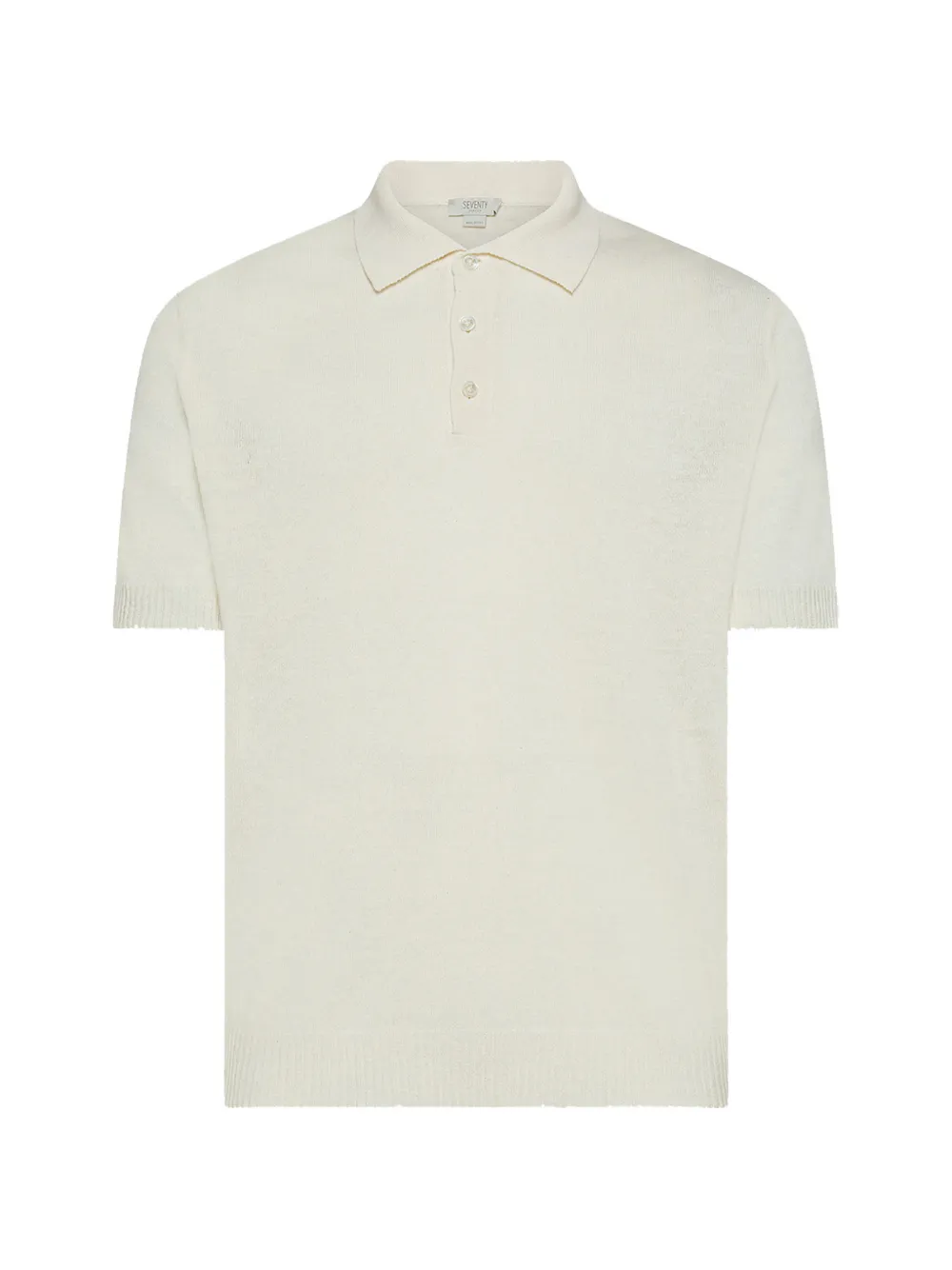 Seventy Buttoned Polo Shirt In Neutral