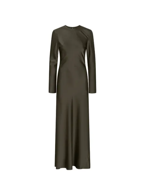 ROTATE BIRGER CHRISTENSEN round-neck maxi dress